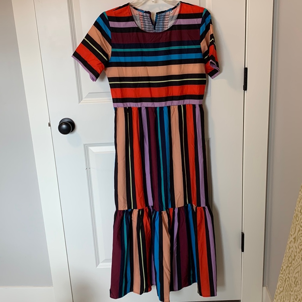 Multi-colored Maxi Dress